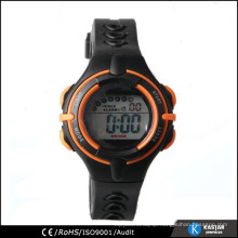 Black color digital watch classic sport watch